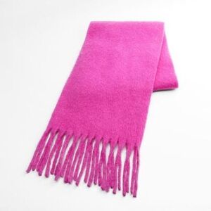 Zara Bright Pink Scarf